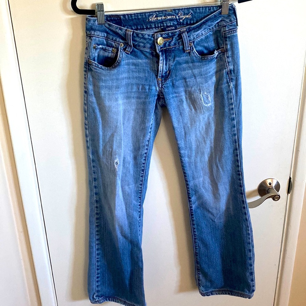 American Eagle 🦅 favorite boyfriend jeans- 2 Short